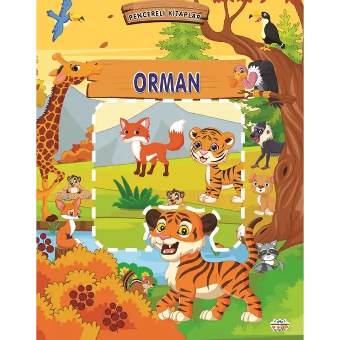 0-6 Yaş Yay Pencereli Kitaplar Orman