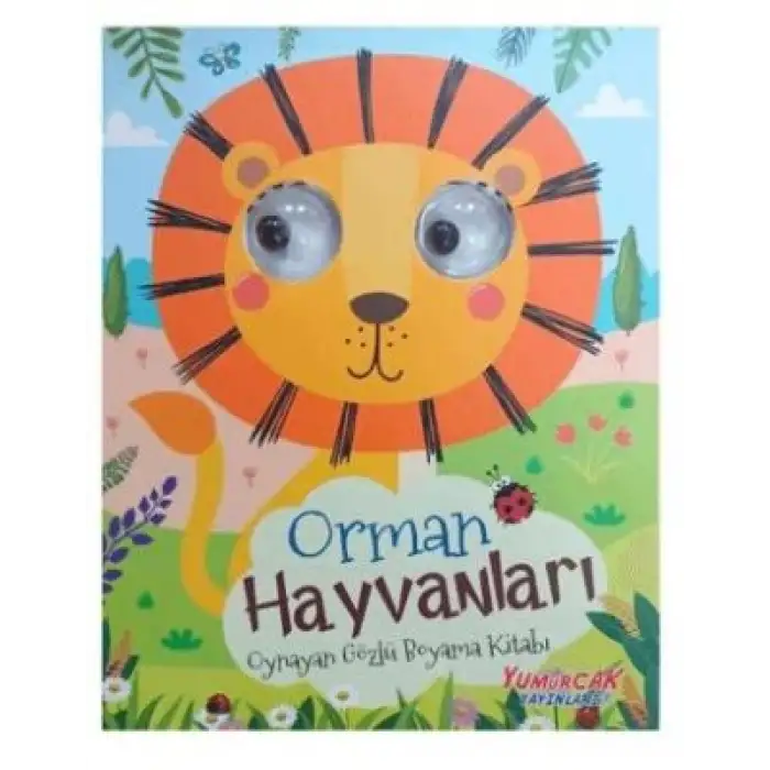 Yumurcak Oynayan Gözlü Boyama Kitabı – Orman Hayvanları