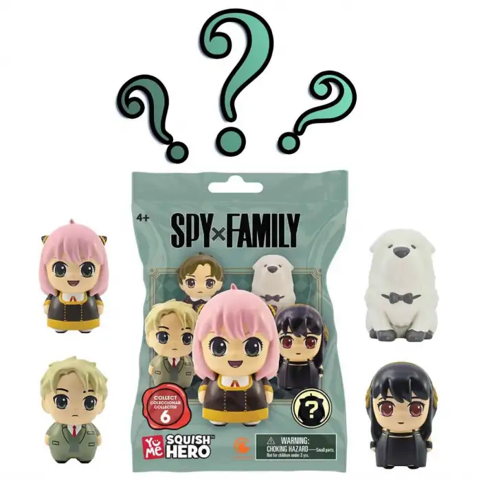 Yume Hero Spy x Family Squish Hero Serisi Sürpriz Figür Paketi