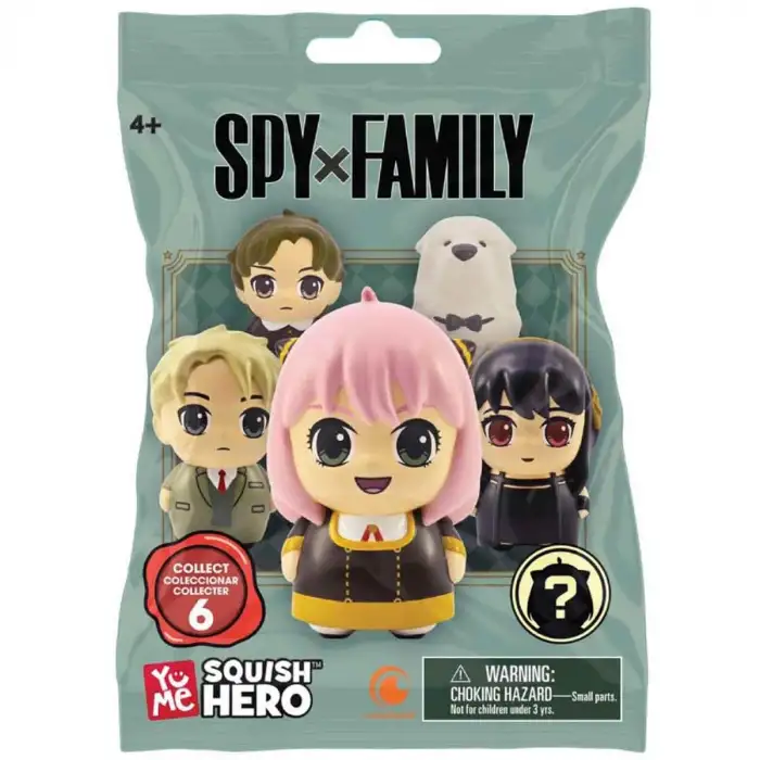 Yume Hero Spy x Family Squish Hero Serisi Sürpriz Figür Paketi