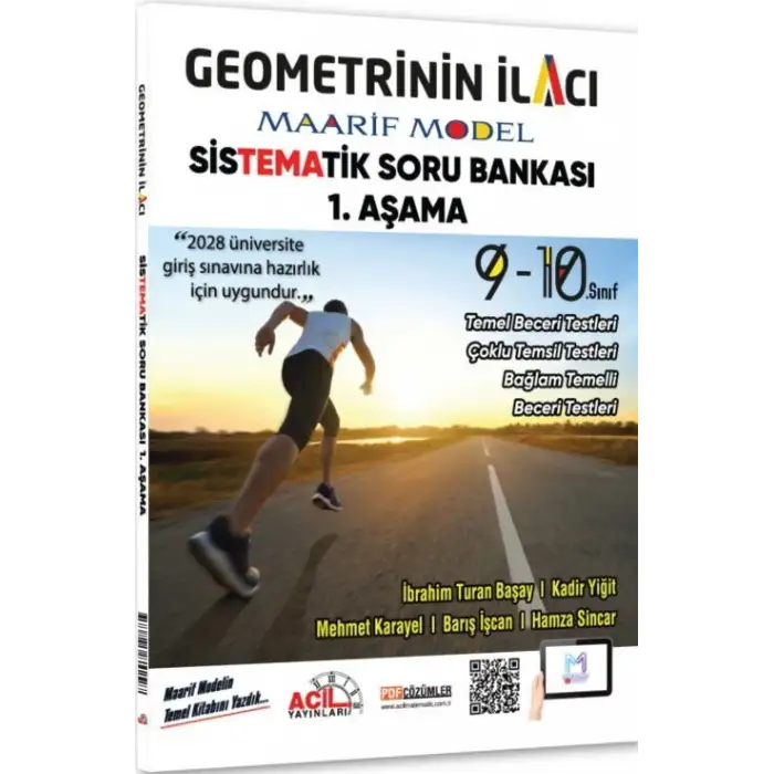 Acil Tyt-Ayt Maarif Geometri İlacı Soru Bankası 2026-27