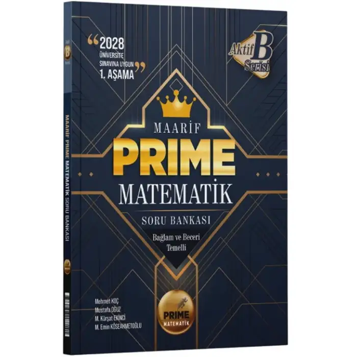 Aktif Tyt Prime Maarif Matematik Soru Bankası 2026-27