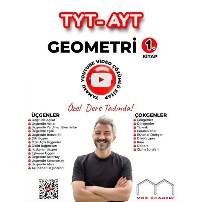 Alan Moz Akademi TYT-AYT Geometri 1 2024-25