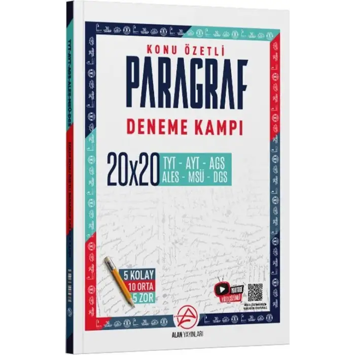 Alan Tyt Paragraf Konu Özetli 20x20 Deneme 2025-26