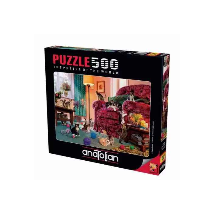 Anatolian Puzzle 500 Parça Şımarık Kediler 3632