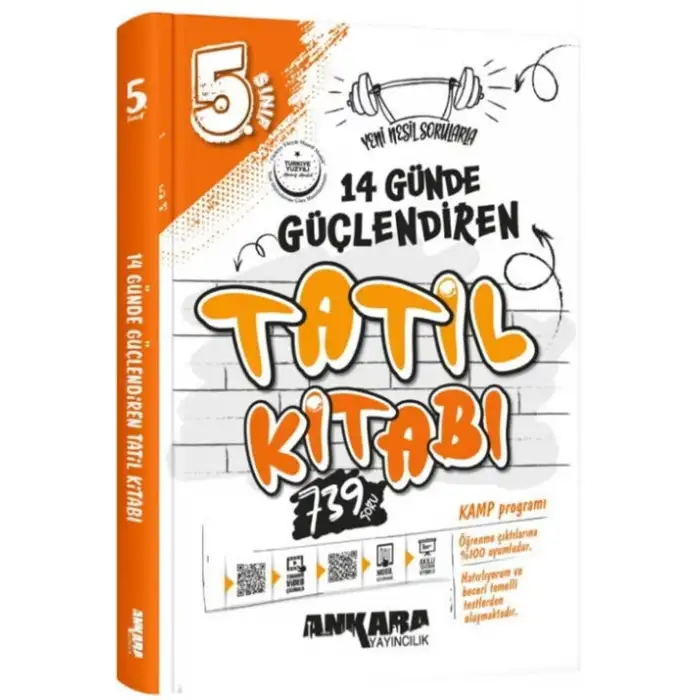 Ankara 5.Sınıf Güçlendiren 14 Günde Tatil Kitabı 2025-26