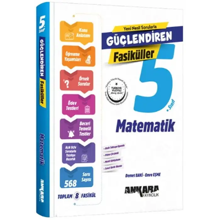 Ankara 5.Sınıf Güçlendiren Matematik Fasükül Set