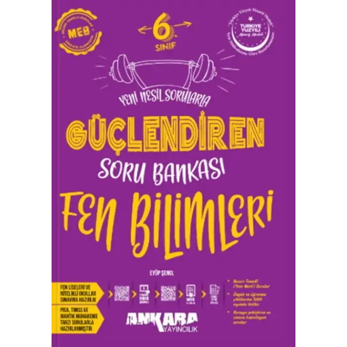Ankara 6.Sınıf Fen Bilimleri Güçlendiren Soru Bankası 2025-26
