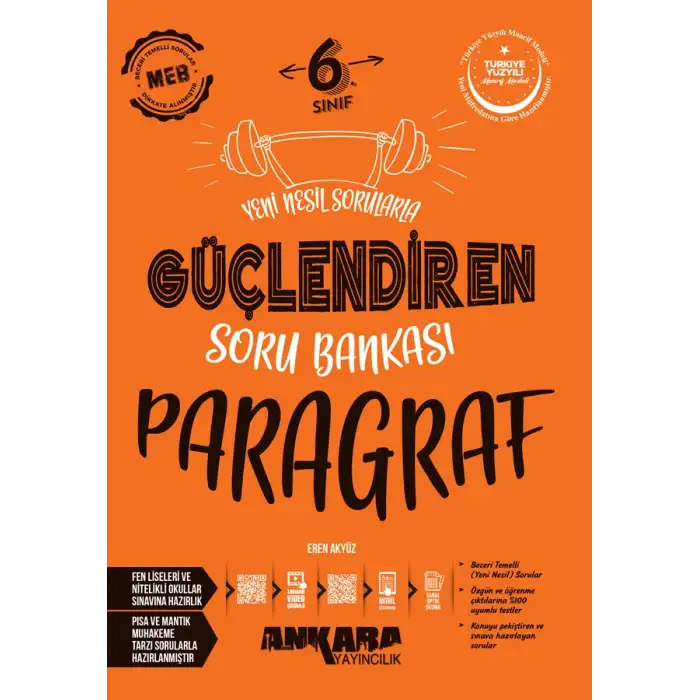 Ankara 6.Sınıf Güç. Paragraf Soru Bankası 2025-26
