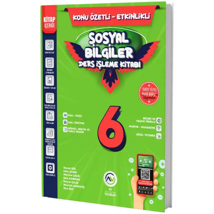 Av 6.Sınıf Sosyal Bilgiler Ders İşleme Kitabı 2025-26