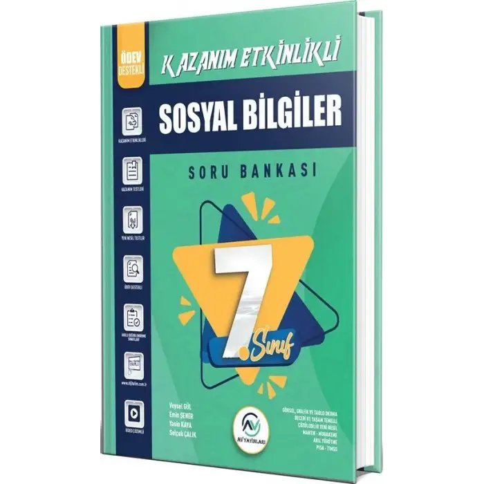 Av 7.Sınıf Favori Kazanım Etkili Sosyal Bilgiler Soru Bankası 2024-25