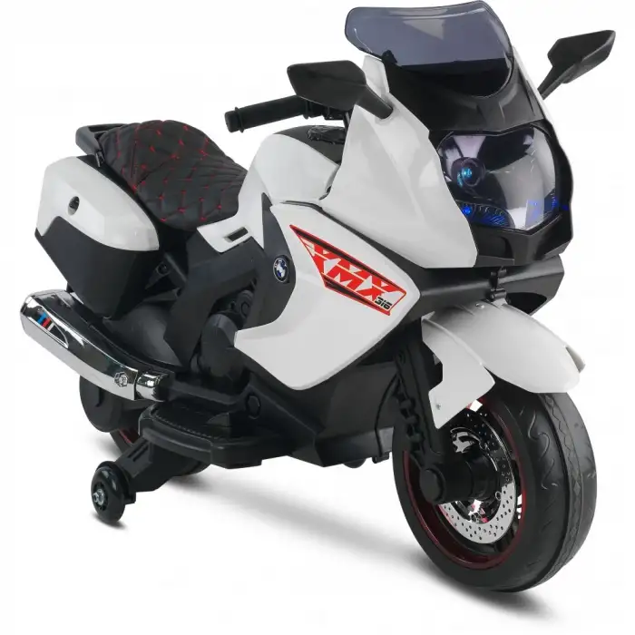 Babyhope Ledli Akülü Motor 438A (Xmx-316) Beyaz 12v