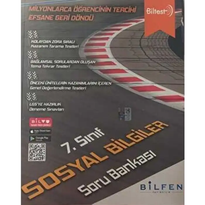 Bilfen 7.Sınıf Biltest Soyal Bilgiler Soru Bankası