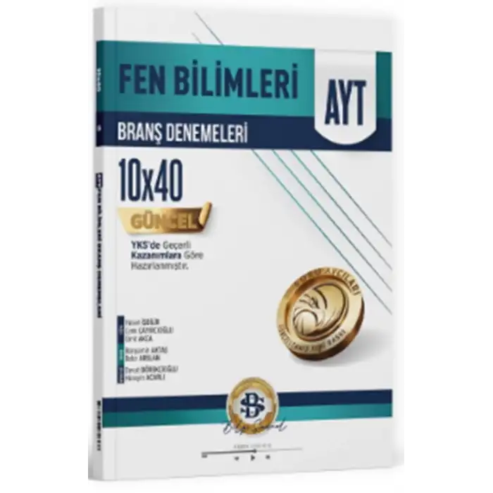Bilgisarmal Ayt Fen Bilimleri 10*40 Deneme 2024-25