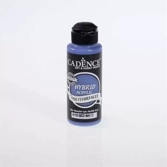 Cadence Akrilik Hybrid Multısurfaces H-115 Gece Mavisi 120ml