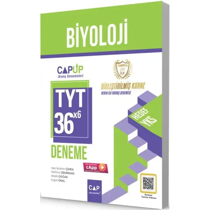 Çap Tyt Biyoloji Deneme Up 30*6-2023