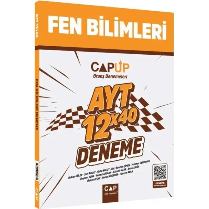Çap Tyt Fen Bilimleri Deneme Up 12*40 2025-26