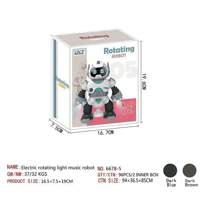 Ceren Işıklı Ve Sesli Dans Eden Robot Ctoy-6678-5