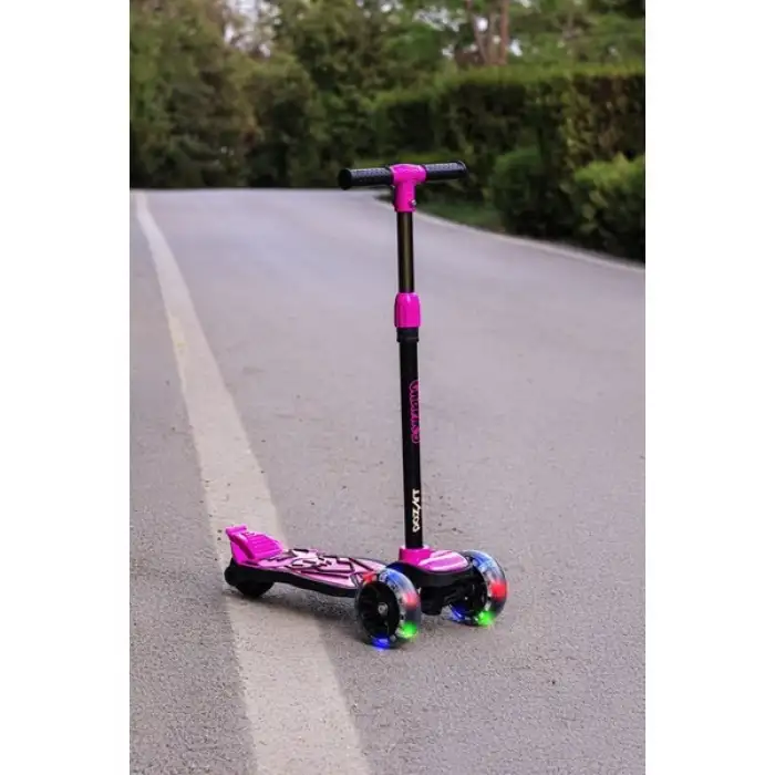 Chanky Scooter Pembe Işıklı CNSC5-I