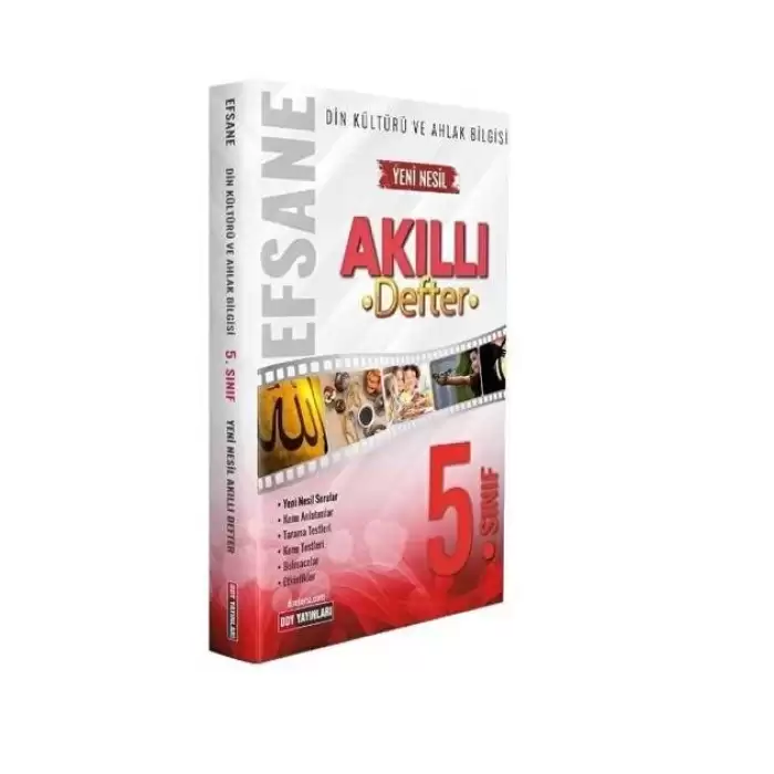Ddy 5.Sınıf Din Kültürü Ve Ahlak Bilgisi Yetenekli Defter 2025