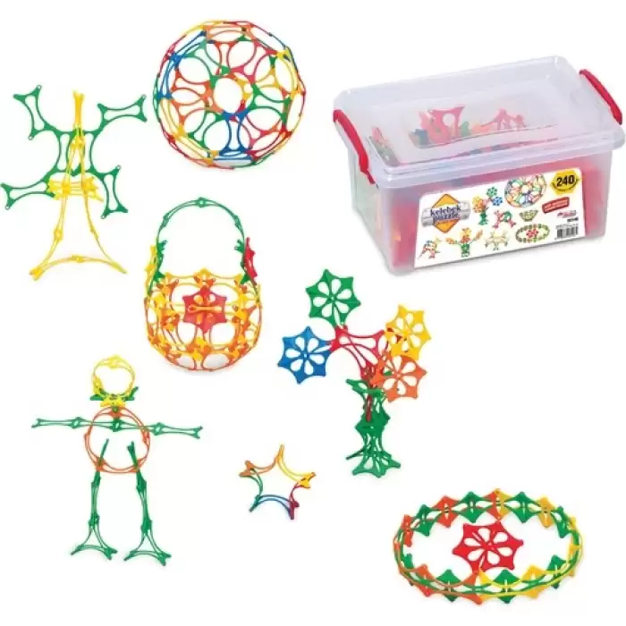 Dede Kelebek Puzzle Küçük Box 240 Prç  Dede-03146