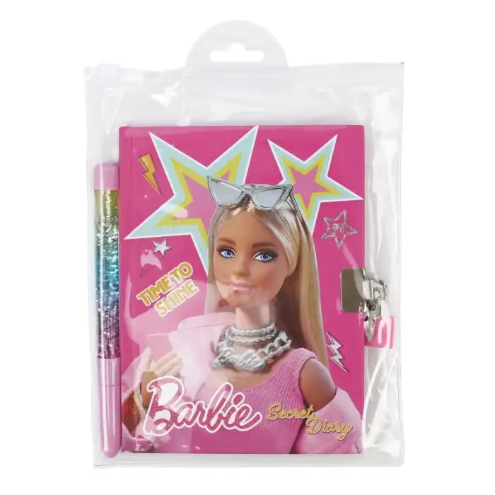 Dolphin  Barbie Kilitli Hatıra Defteri Kalem Set B-2401