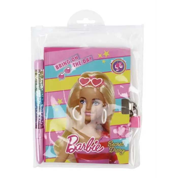 Dolphin  Barbie Kilitli Hatıra Defteri Kalem Set B-2401