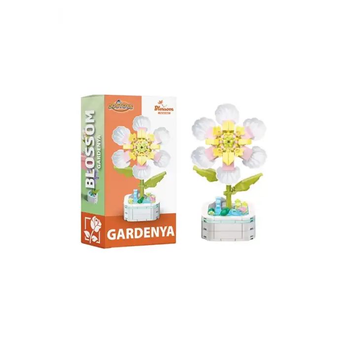 Dostoys Lego Gardenya Çiçeği Blok OCE-0492