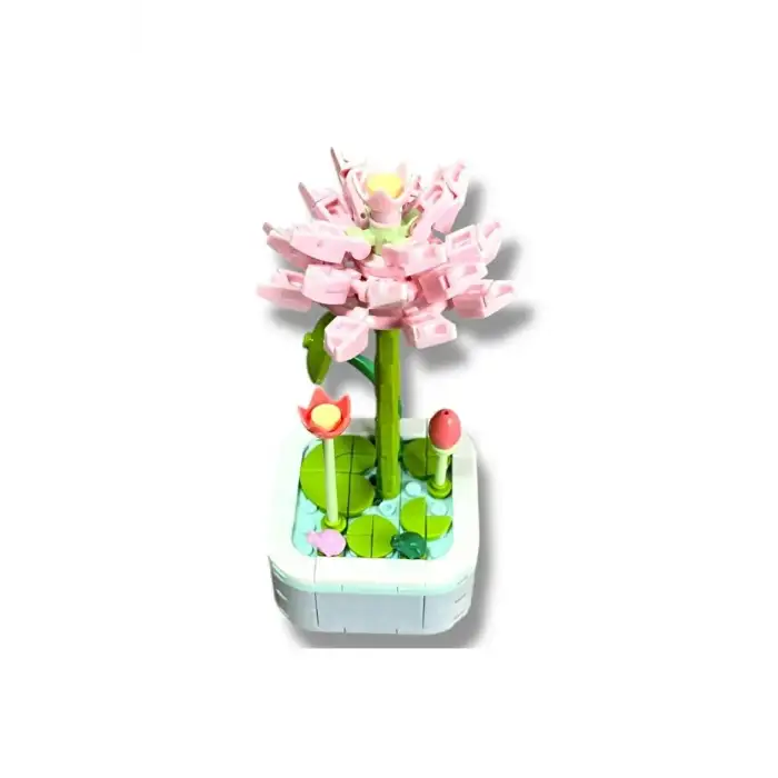 Dostoys Lego Lotus Düğün Çiçeği Blok OCE-6337