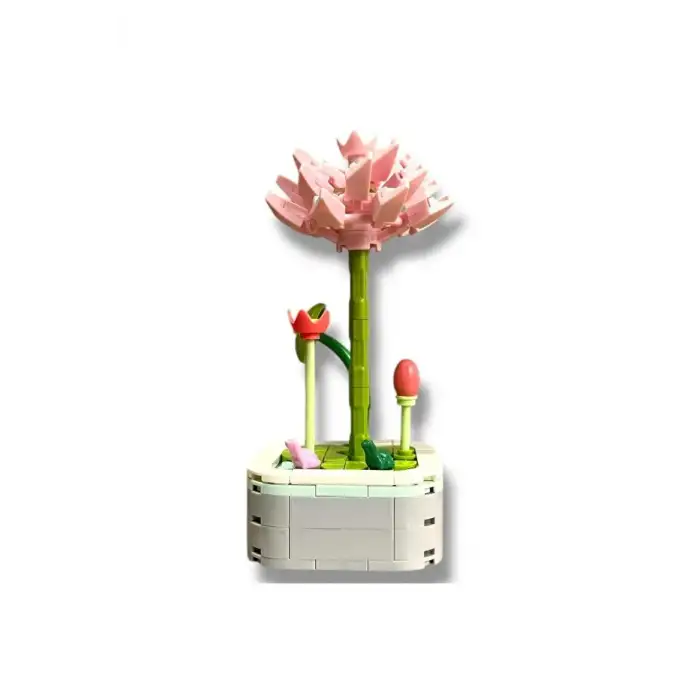 Dostoys Lego Lotus Düğün Çiçeği Blok OCE-6337