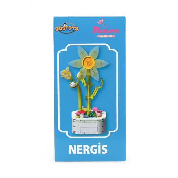 Dostoys Lego Nergis Çiçeği Blok OCE-0454