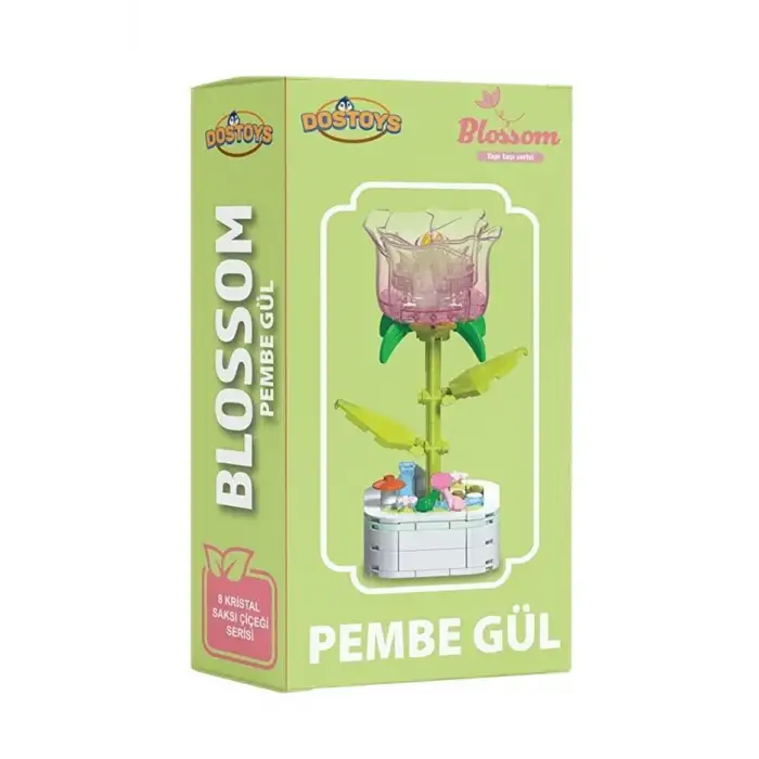 Dostoys Lego Pembe Gül Blok OCE-0478