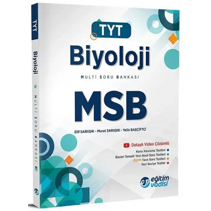 Eğitimvadisi Tyt Biyoloji Multi Soru Bankası Msb 2025-26
