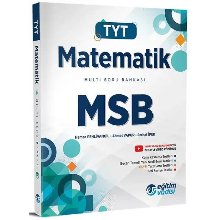 Eğitimvadisi Tyt Matematik Multi Soru Bankası Msb 2025-26