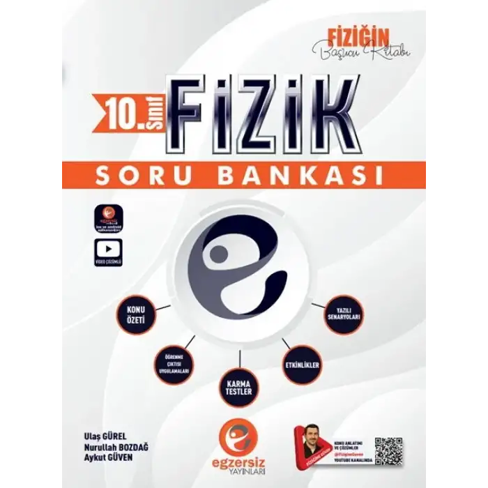 Egzersiz 10.Sınıf Fizik Soru Bankası 2025-26