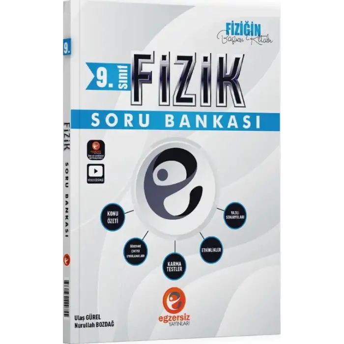 Egzersiz 9.Sınıf Fizik Soru Bankası 2025-26
