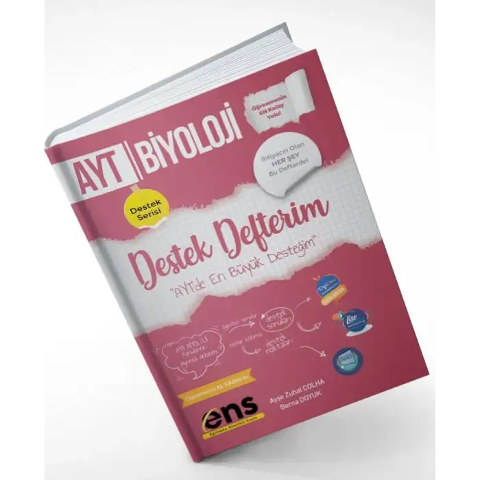 Ensdestek Ayt Biyoloji Destek Defter 2023