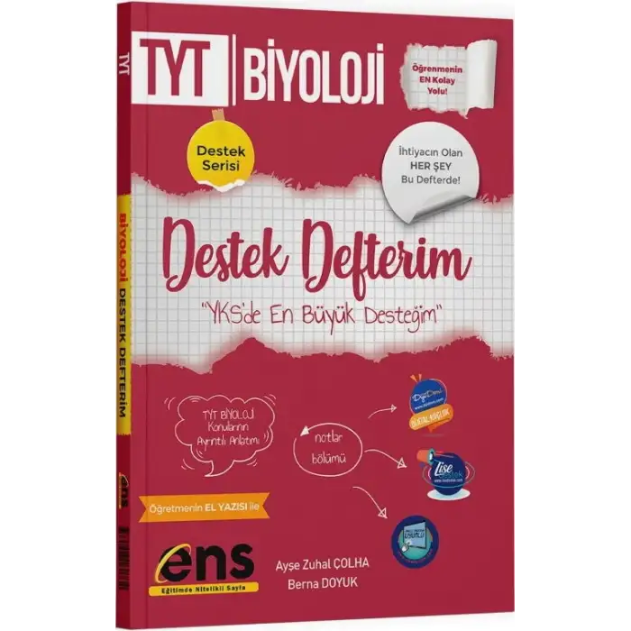 Ensdestek Tyt Biyoloji Destek Defterim 2023