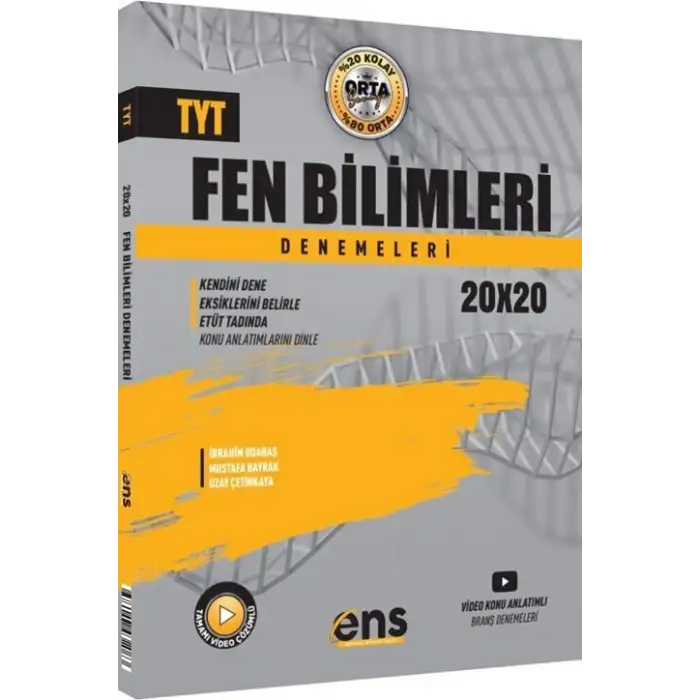 Ensdestek Tyt Fen Bilimleri Deneme 20Li -2023