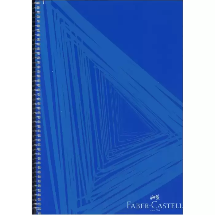 F.C. Defter Plastik Kapaklı Waves Spiralli 100 Yaprak Çizgili 5075000436000