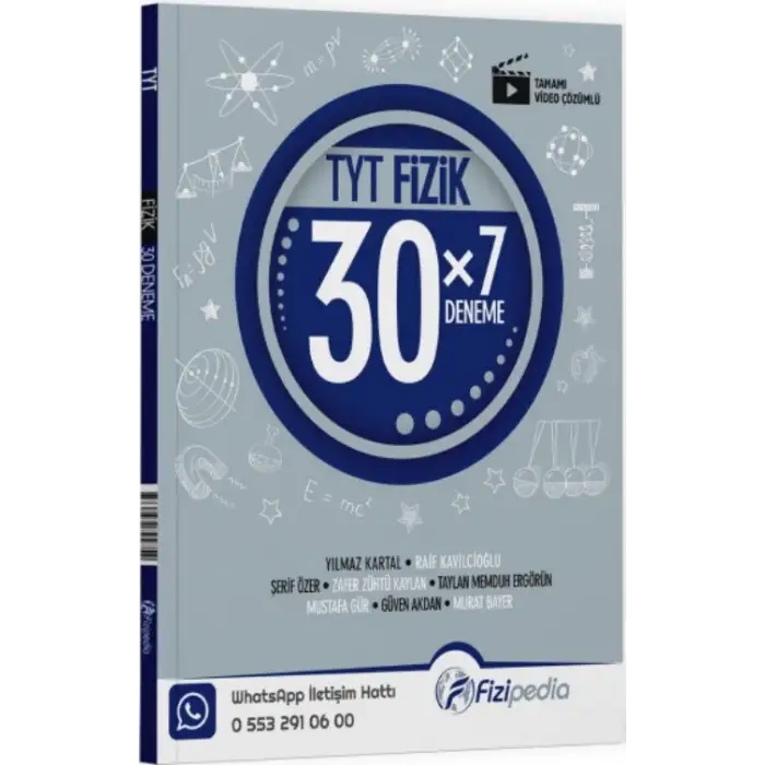 Fizipedia Tyt Fizik Denemeleri 30*7 2024-25