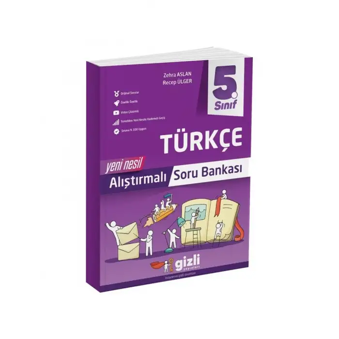 Gizli 5.Sınıf Türkçe Alıştırmalı Soru Bankası 2025-266