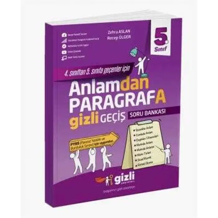 Gizli 5.Sınıf İlk Adım Anlamdan Paragrafa Gizli Geçiş 2025-26