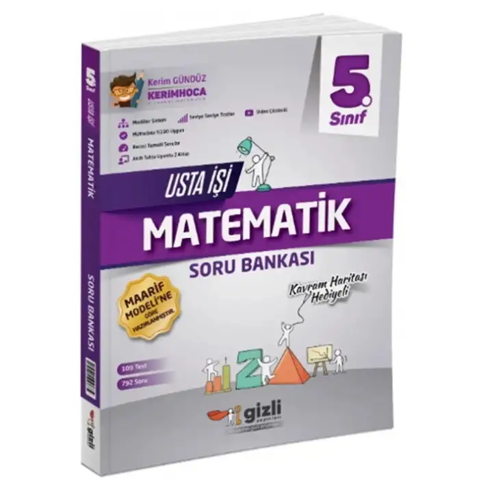 Gizli 5.Sınıf Matematik Usta İşi Soru Bankası