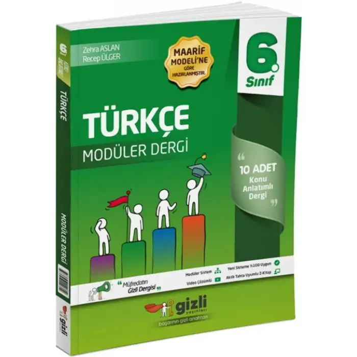 Gizli 6.Sınıf Türkçe Müfredatın Gizli Dergisi 2025-26