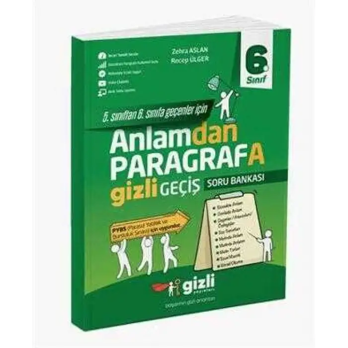 Gizli 6.Sınıf İlk Adım Anlamdan Paragrafa Gizli Geçiş 2025-26