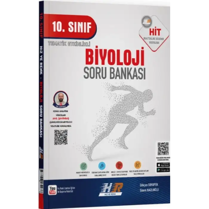 Hızrenk 10.Sınıf Biyoloji Hit Soru Bankası 2025-26