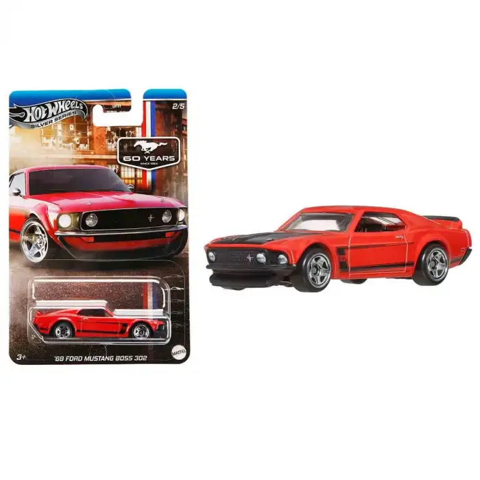 Hotwheels 1.64 Tekli Arabalar Silver Seri Grt01