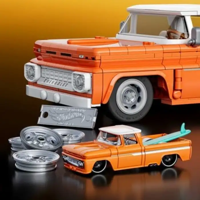 Hotwheels Brick Shop Elite Serisi - Custom 62 Chevy Pickup Jft20