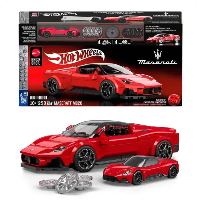Hotwheels Brick Shop Speed Serisi - Maserati Mc20 Jfr90